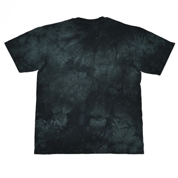 The Mountain Shirt Men's Medium Wolves Full Moon Tie Dye Graphic Tee USA Nature - Picture 8 of 8